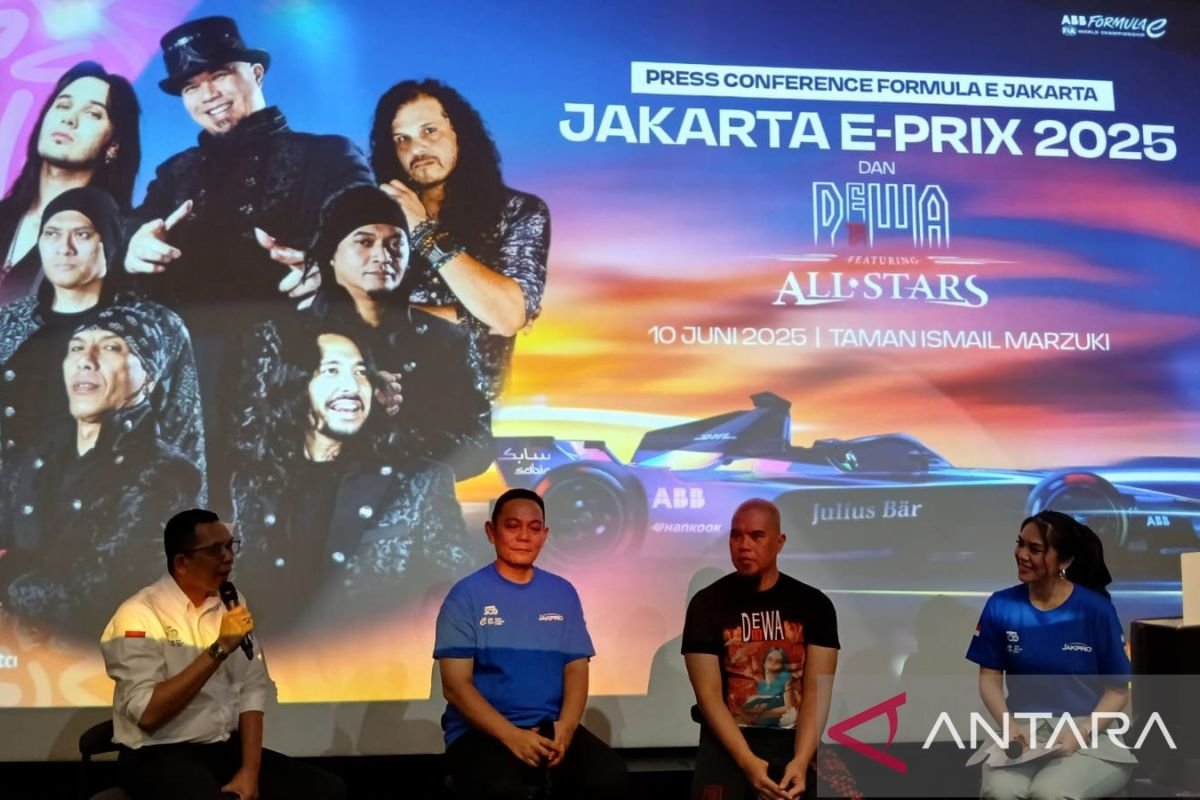 Dewa 19 All Stars Spectacularly Energize Jakarta E-Prix 2025