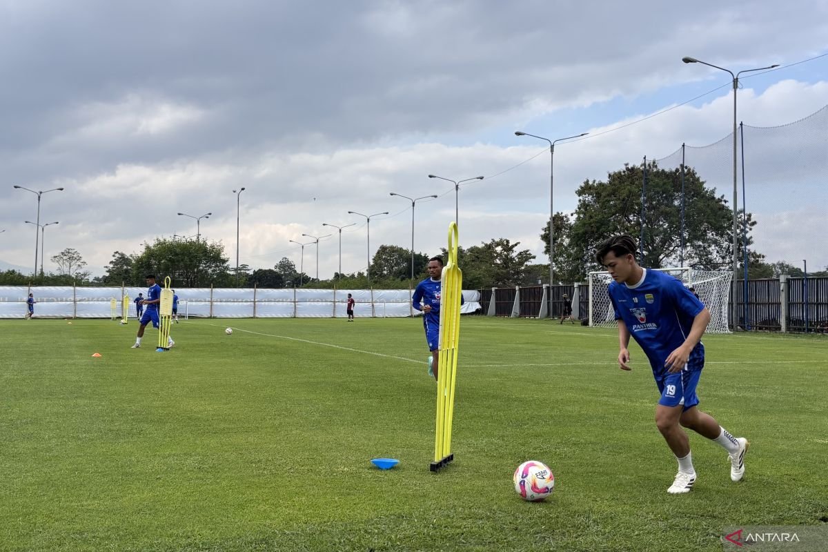 Persib Bandung Melakukan Latihan Pertama Menyongsong Piala Presiden